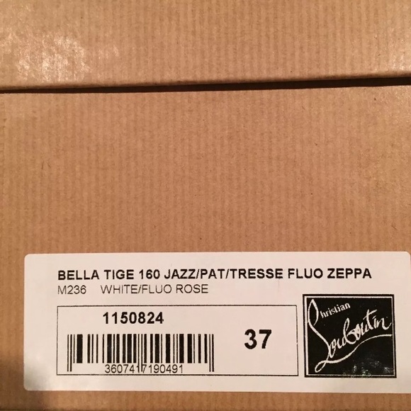 Christian Louboutin Bella Tige sandals pumps 37 - Picture 8 of 8